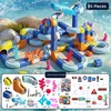 Marine magnetic track set-85 pieces-1 car
