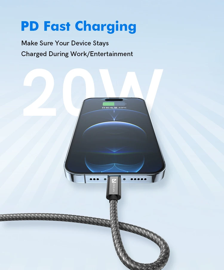 2024 New Arrival Colorful Cables For Iphone Typec To Lighting Cable