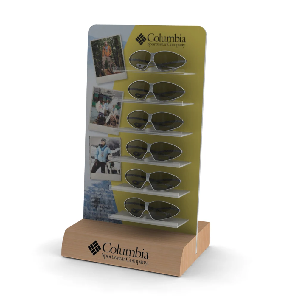 Custom Display Rotating Display Stand Eyewear Glasses Eyeglass Showroom
