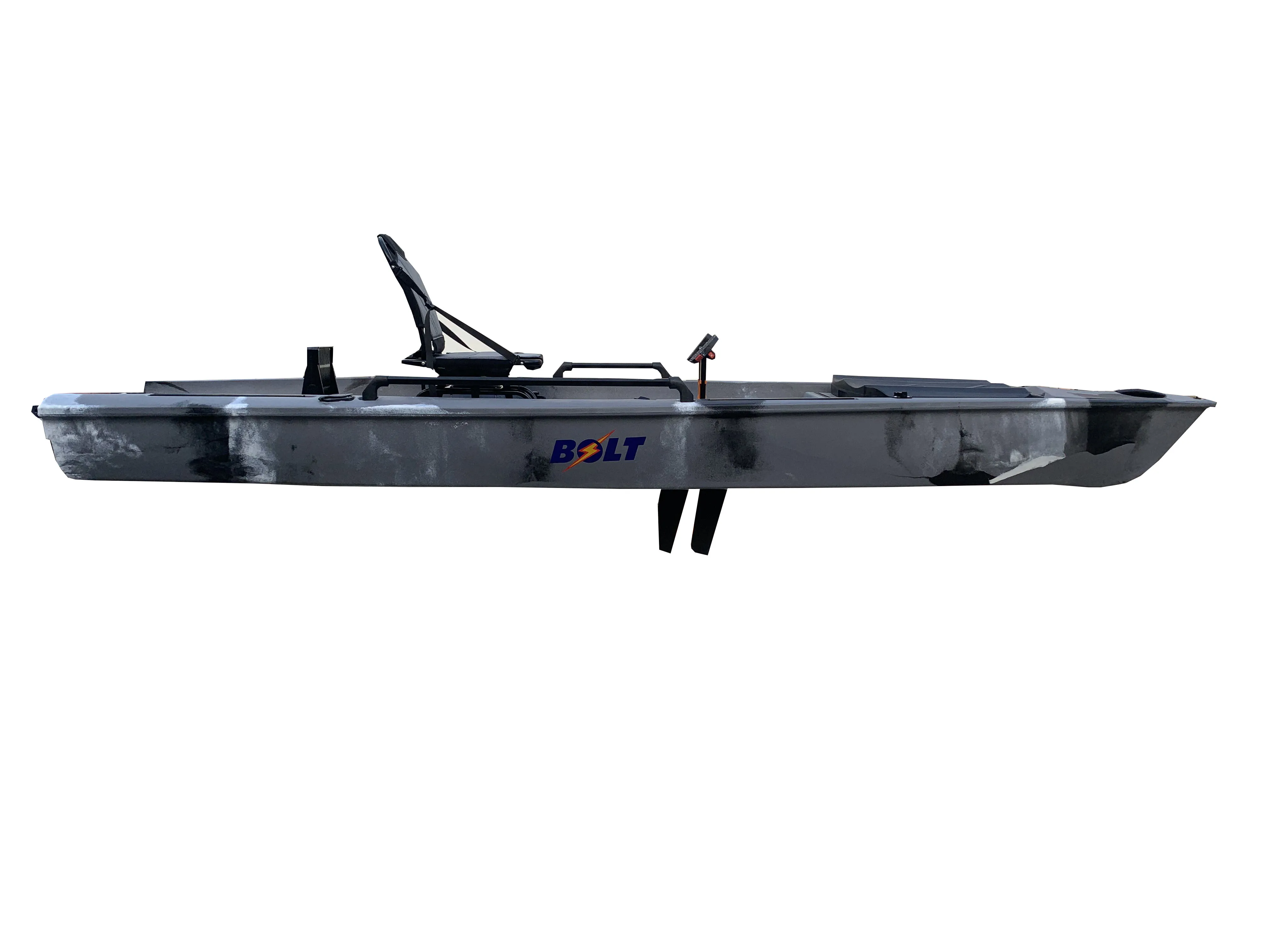 Zero Kayak Solo Skiff Rotomolded Polyethylene Boats Plastic Fishing