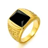 Full gold black gem