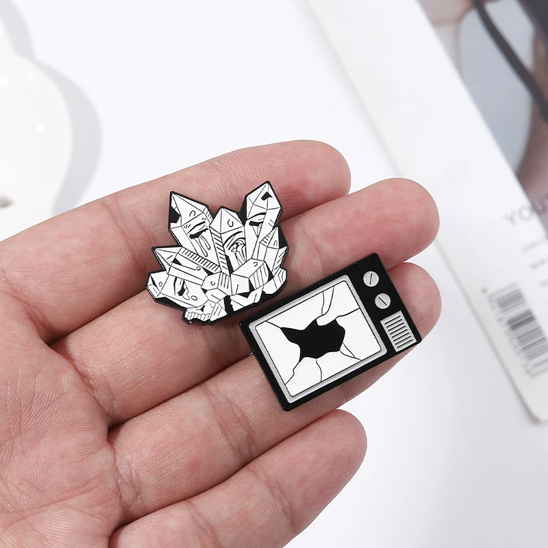 Lapel Enamel Pin Gothic, Punk Pins Wholesale