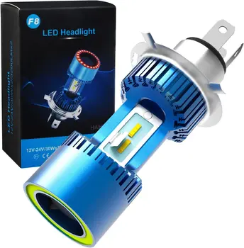 Super Bright H4 F8 F8S  DC9-36V Motorcycle LED Headlight Far and Near Light Bulb Conversion F8 F8S Electric Car LED Headlight