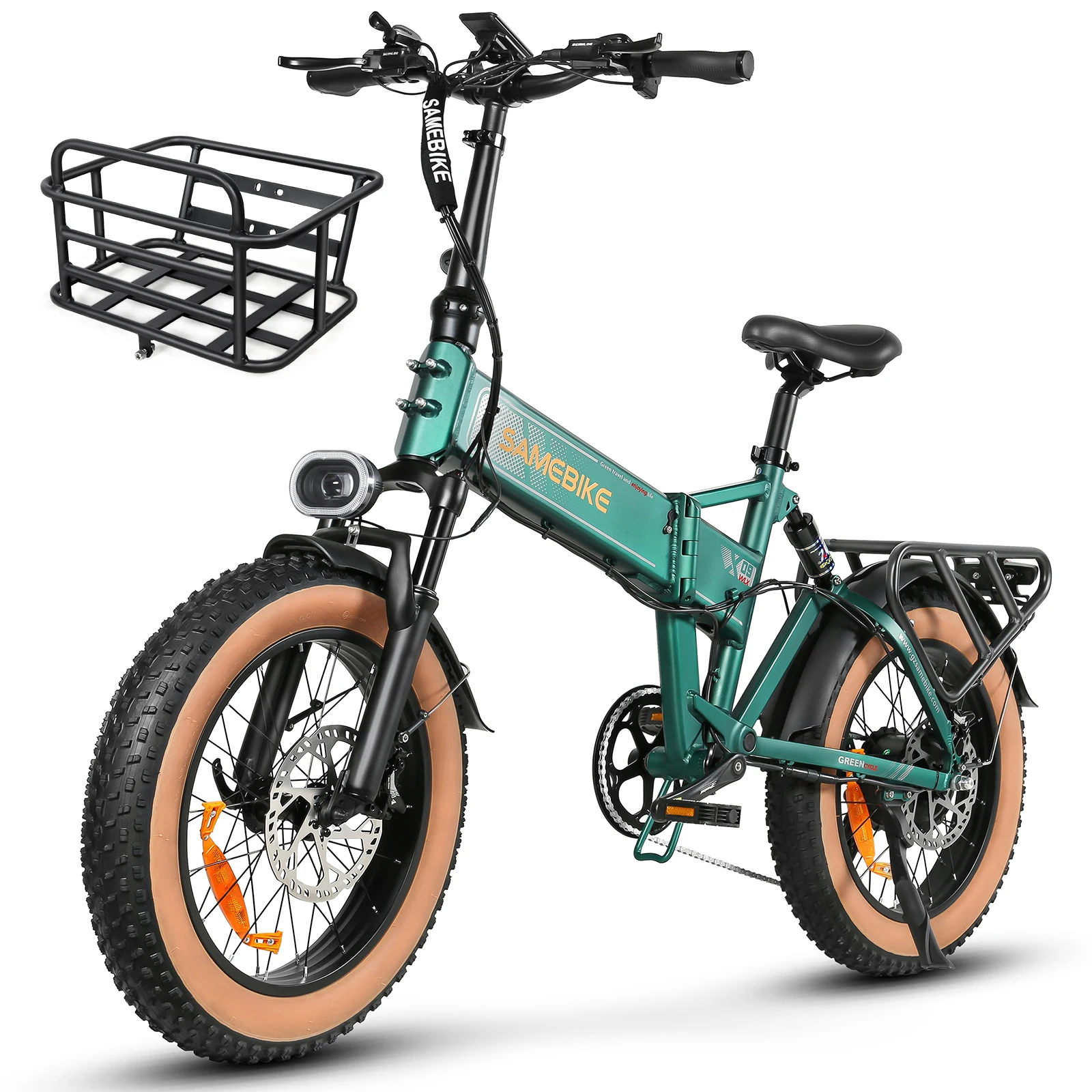 EU Stock e Bike 20 Inch Snow Electronic EBike 48V15AH Bicycle 4.0 