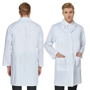 Custom Medical Lab Coat Breathable Hospital Uniforms in Customized Color