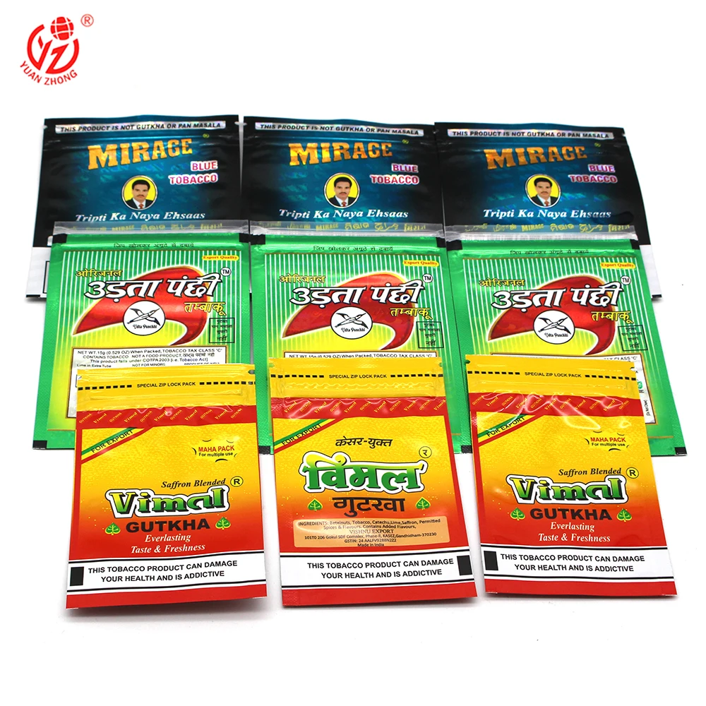 mirage blue tobacco how to use Custom Printed 50g Amber Leaf Tobacco Zipper Bag Food Grade PET/PE Material  Empty Plastic Pouch with Heat Sealing for Packaging