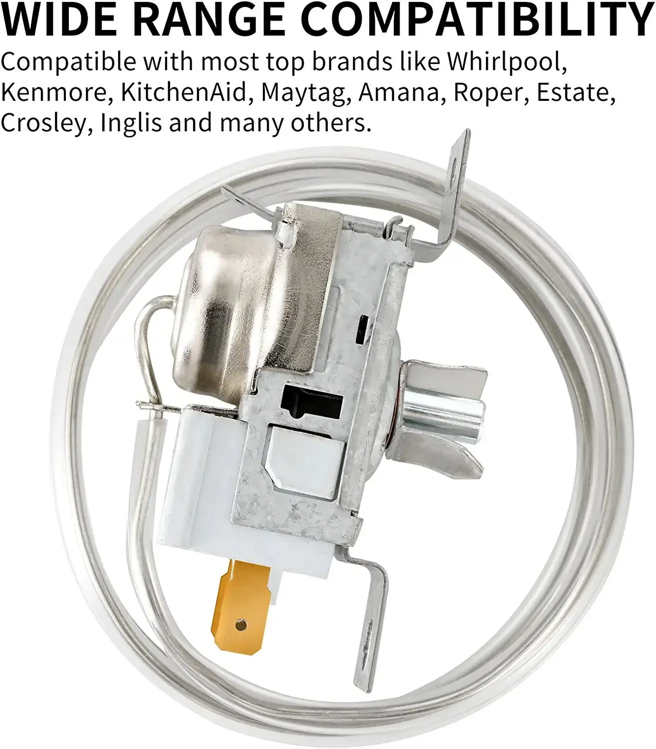 Replacement 2198202 Refrigerator Thermostat for Whirlpool / Roper / Amana