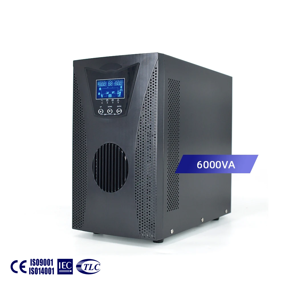 Hot sale 6 KVA online ups single phase uninterruptible power supply ups