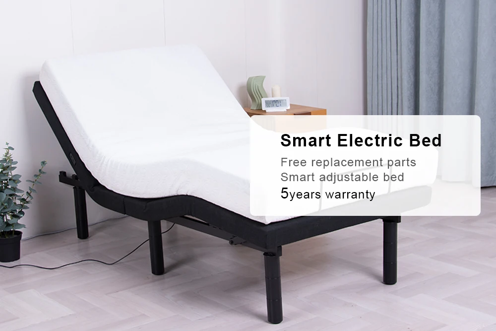 Meisemobel Usa Warehouse Electric Adjustable Bed Frame King Size