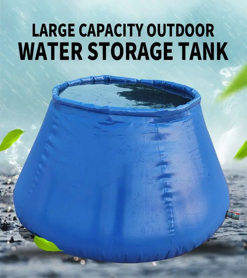 large capacity outdoor rain water storage tank harvesting water storage tank 50000 liter  tanks onion bladder