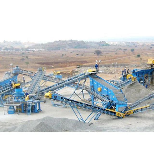 Stone Crusher Breaking Machine Mobile Crushing and Screening Plant Stone Crush Production Line