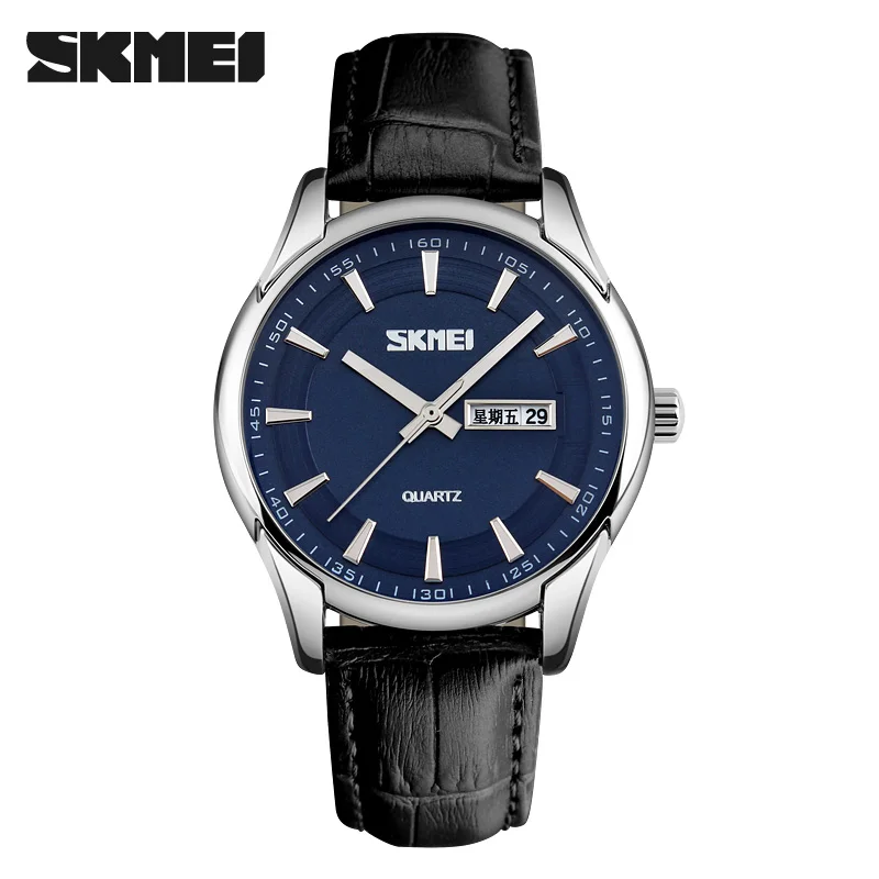 SKMEI 9125 Luxury Stainless Steel Quartz Watch