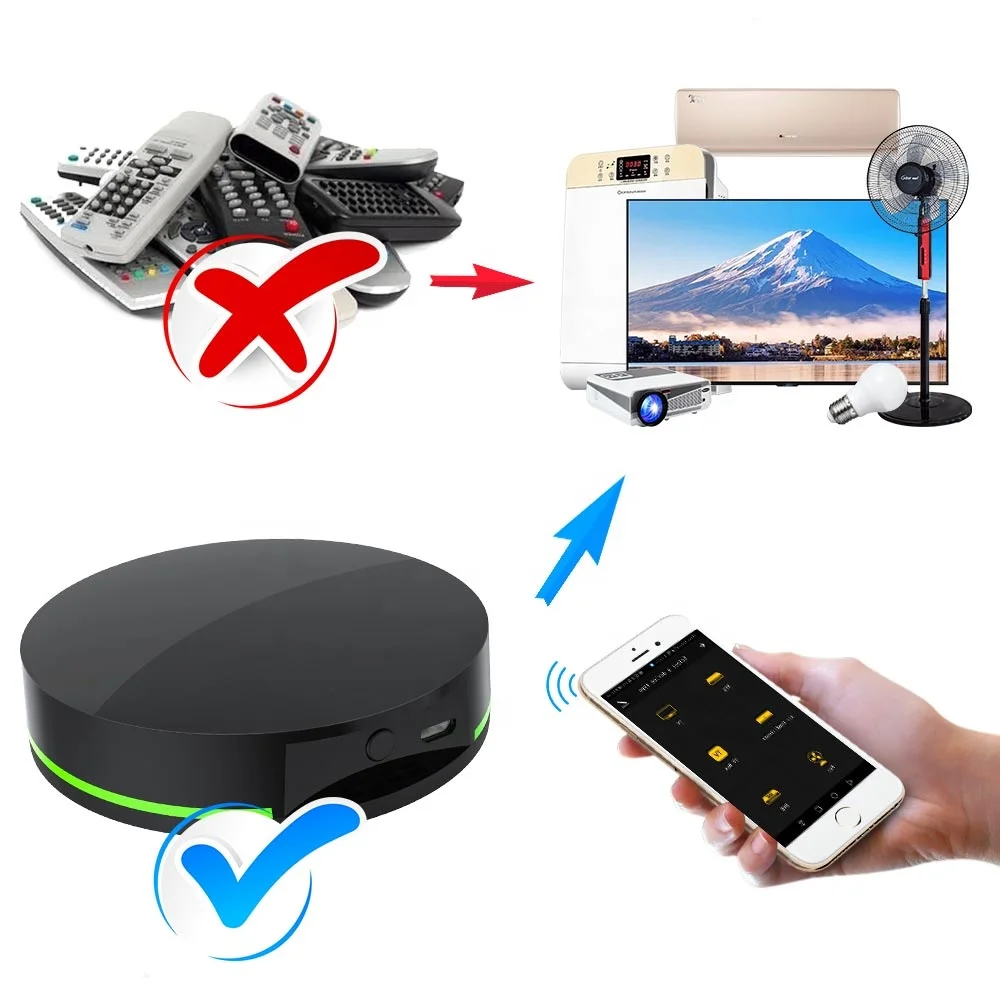Smart Wifi IR Hub Universal Smart IR Remote Control Smart Home