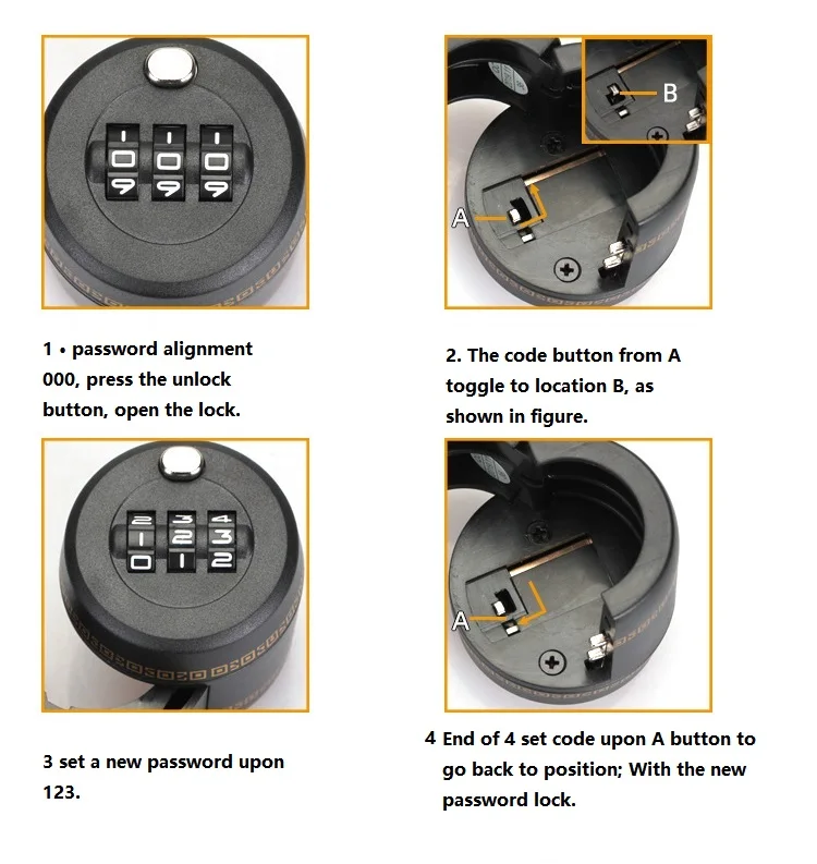 YH9075 Hot Sale ABS Wine Stopper Digital Lock 3 Password Code Wine Combination Bottle Lock