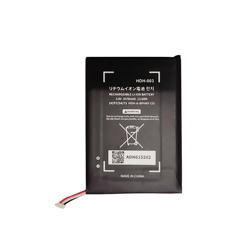 Hdh-003 Replacement Battery Rechargeable Li-ion Polymer Batteries 3.8v  3570mah 13.6wh For Switch Lite Game Console