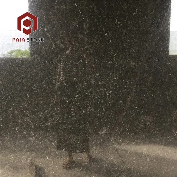 product high polished absolute black pearl slabs wall floor design granite for kitchen countertop-2