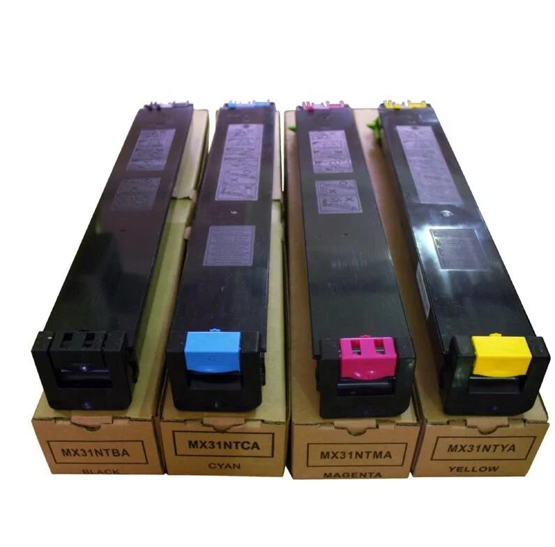MX-31 Toner Chip For Sharp MX-2600N & MX-3100N Printers – Full Color Set, 10-Year Warranty