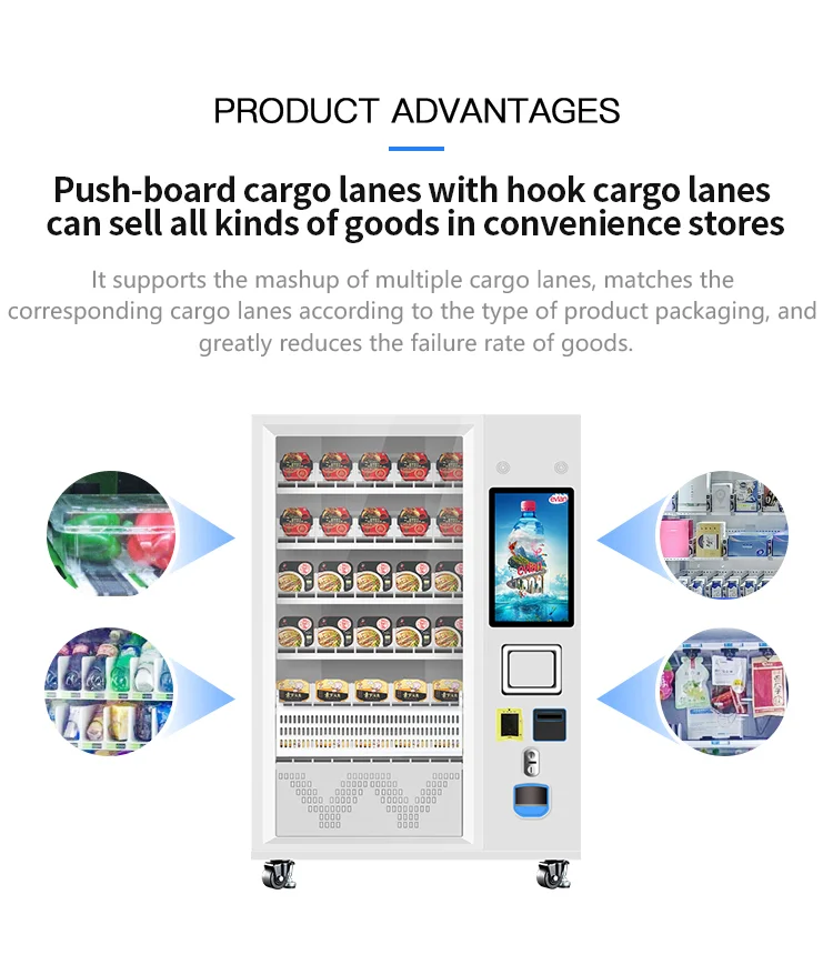 S4 Vending Machine with Elevator XY Elevator Vending Machine Fragile Commodities Vending Machine