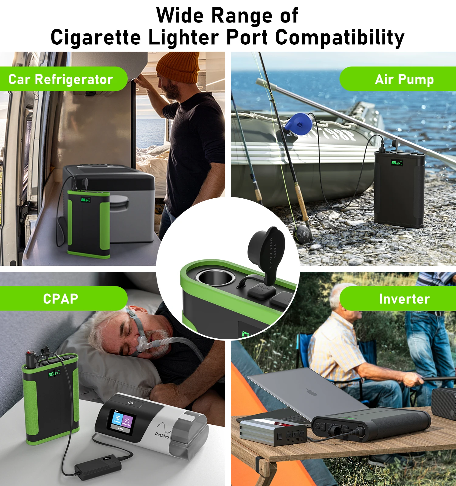 charge lifepo4 from cigarette lighter 14.6V 5A 8A 10A Car Battery Charger 12V Car Charger 14.4V Lithium Iron Phosphate for Car Charger when discharging 12V 120AH 100Ah lifepo4 Battery