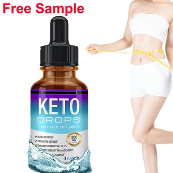 Private label OEM Customized Logo Fat Burner Weight Loss Slimming Diet Liquid Oil Keto Diet Drops For Men and Women