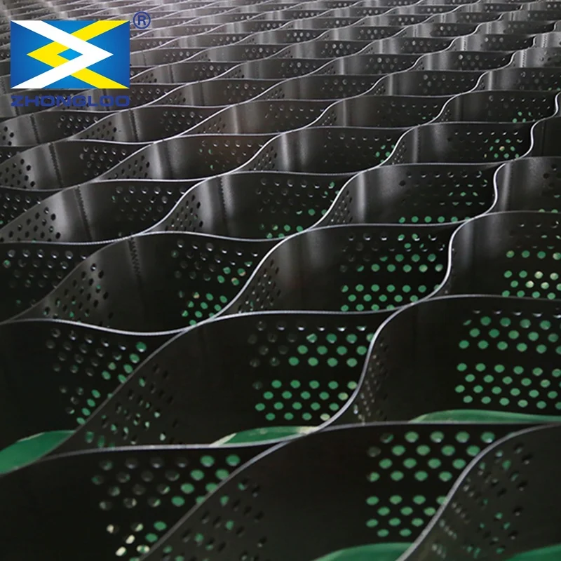 Durable HDPE Geocells Smooth Surface HDPE Geocell for Driveways Erosion Control for Slopes Retaining Wall Support 5