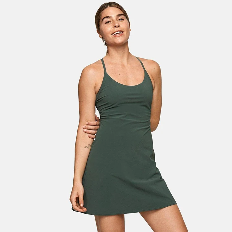 dress with built in shorts