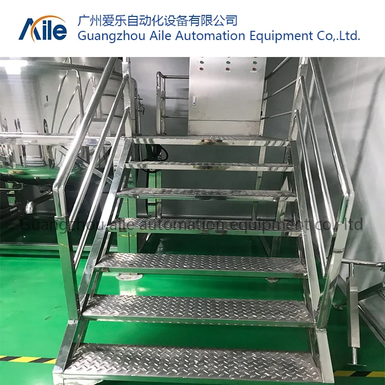 AILE Cosmetic Homogenizer Chemical Mixing Tank Detergent Making Machine Dishwashing Mixer Shampoo Making Machine Price