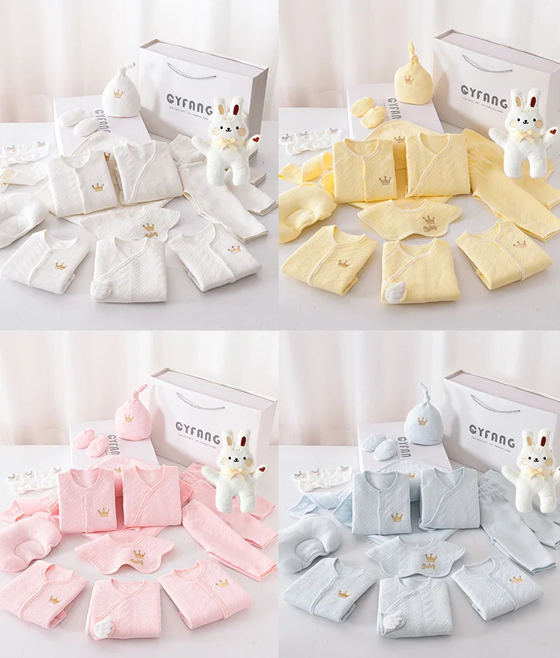Wholesale 15pcs 18pcs 20pcs 01year Babi Clothes Newborn Clothes Baby