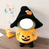 Disfraz de calabaza + gorro de felpa negro + zapatos negros - sin muñeco