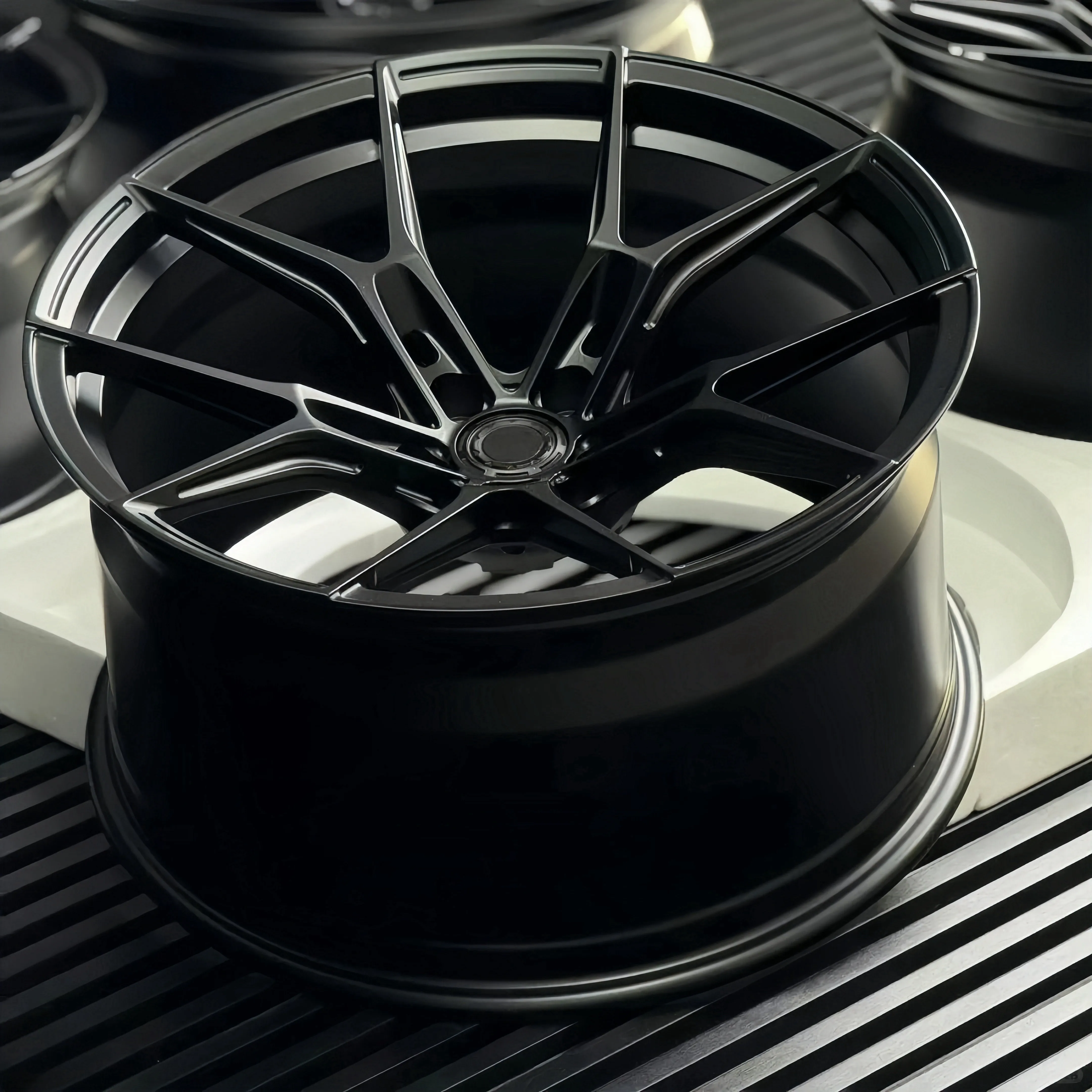 XINL Custom Deep Concave Forged Polished Lip Aluminium Alloy 5x112 5x120 18-22inch Wheels 1-2 Piece for E60 F10 E30 E46 - Image 2