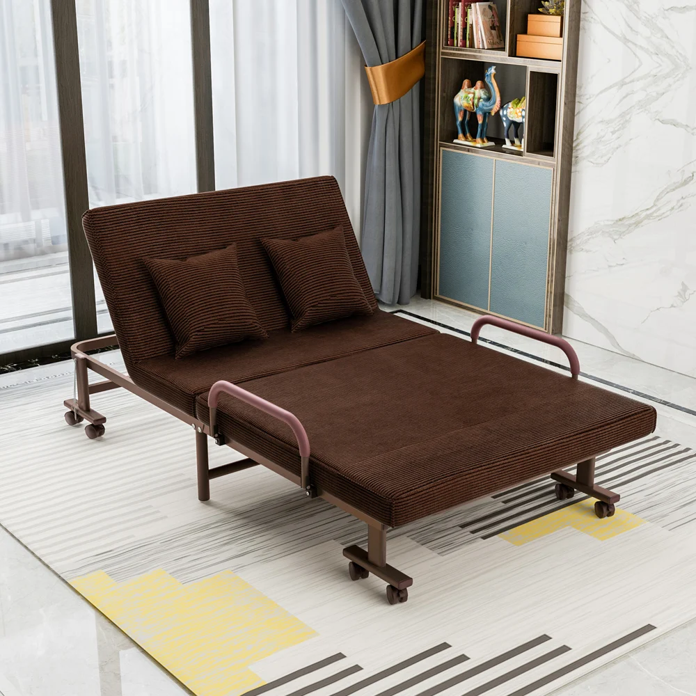モデル ベッドルーム家具調節可能な新しいデザインの金属製折りたたみソファベッド Buy New Design Sofa Bed
