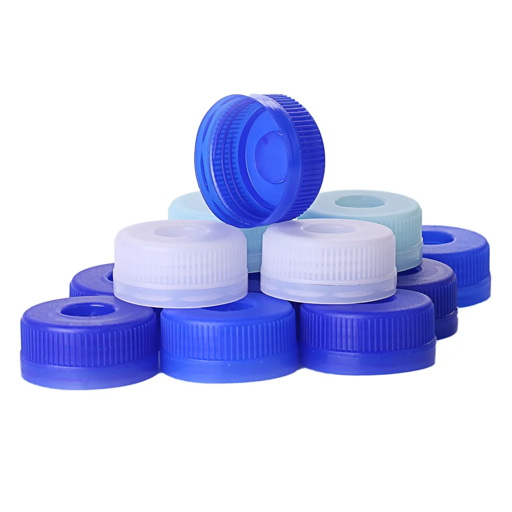 New Factory 45MM Plastic Water Bottle Cap with Multiple Colors Customizable PE Material Bottle Cap Bottle Cap 45mm Custom Lid factory