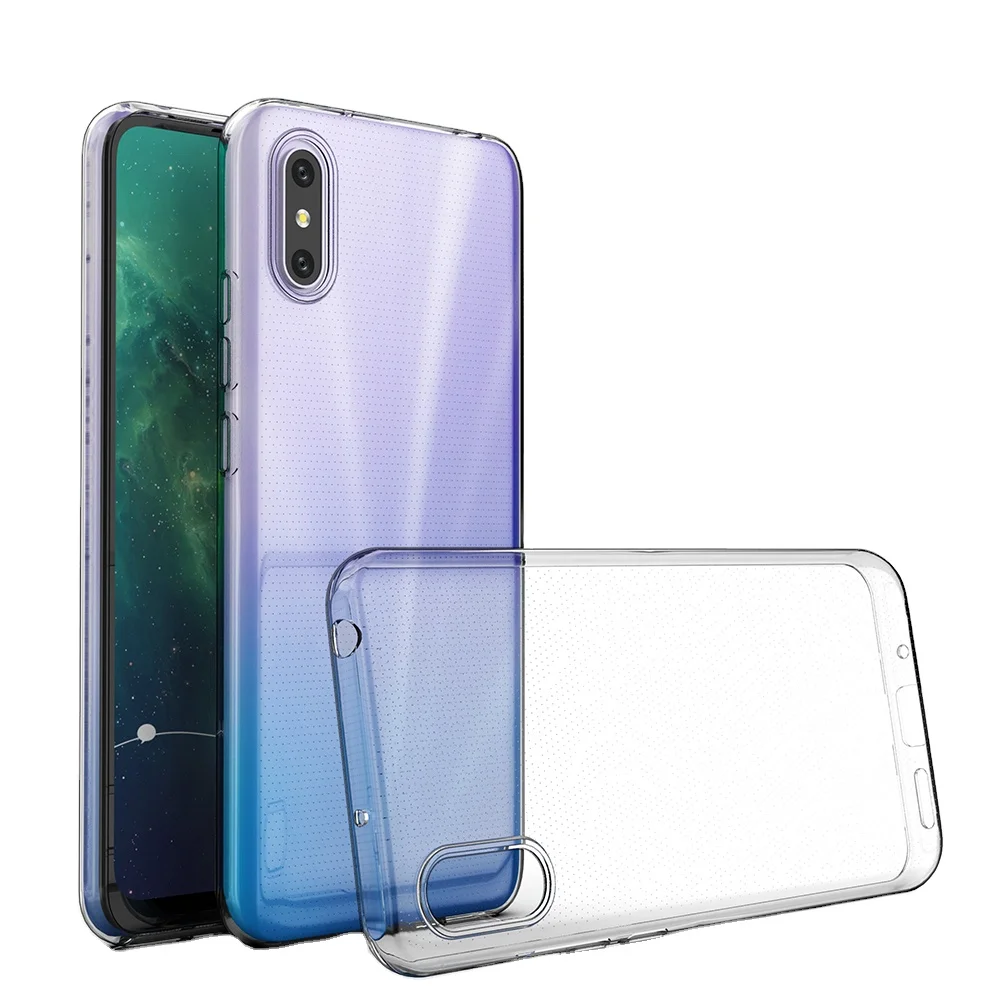 CAPA CAPINHA TRANSPARENTE FECHA CAMERA XIAOMI REDMI 9A BORDA COLORIDA -  Fernando Eletro