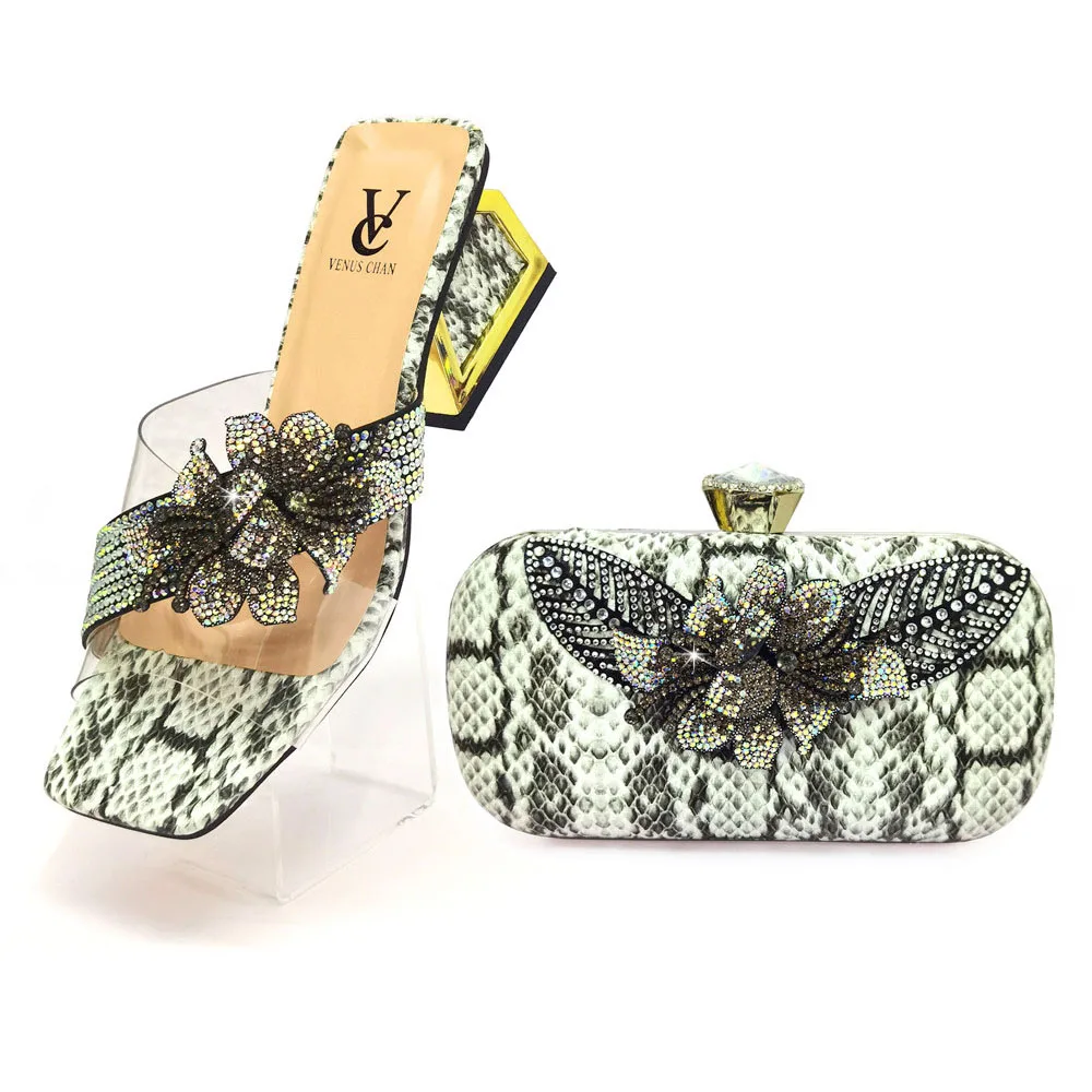 Italy Shoe And Bag Sets Ladies African Designer Shoes Bags Women's