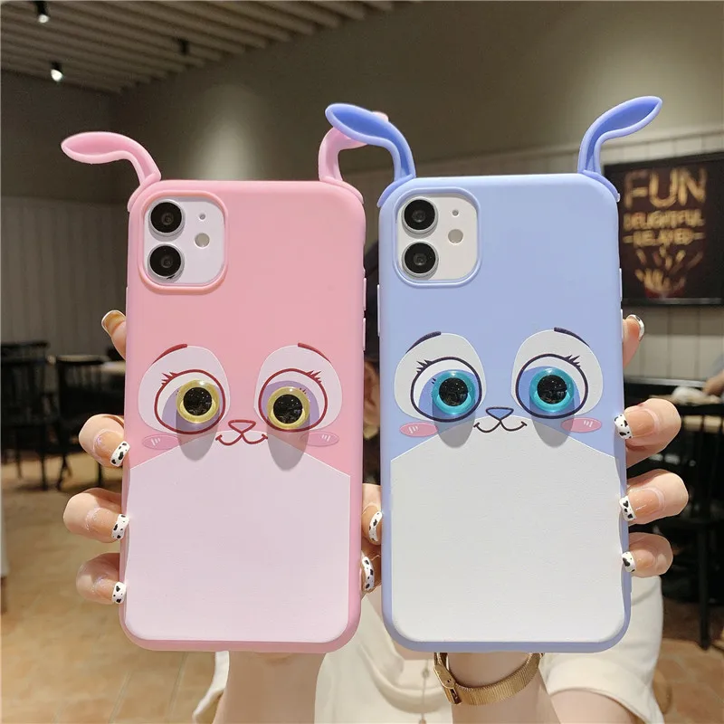 3d Cartoon Cute Rabbit Phone Case Creative Designer For Redmi Note10 9 Pro  Xiaomi 11t Mi Pocm4 Pro F3 M3 Soft Mobile Back Cover - Buy Fancy Mobile  Back Covers,Sofa Back Covers,Design