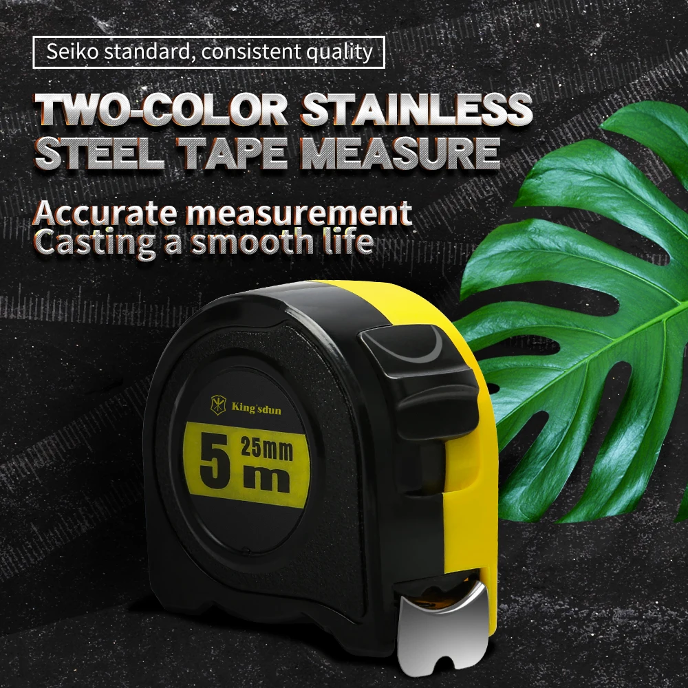 Kingsdun Digital Body Tape Measuring with logo Custom Mini Waterproof Smart Custom Steel Measuring Tape