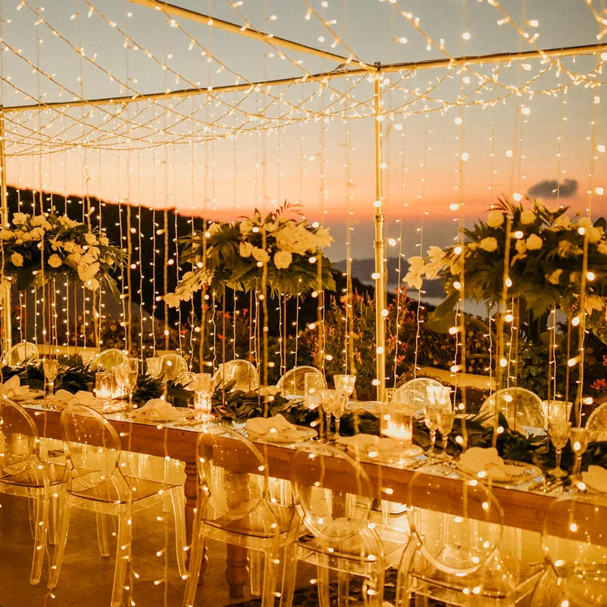 糸巻きガーランド流木付き 糸キット「フラッグガーランド」B38-04 | 手編みのお店 / SPOOL