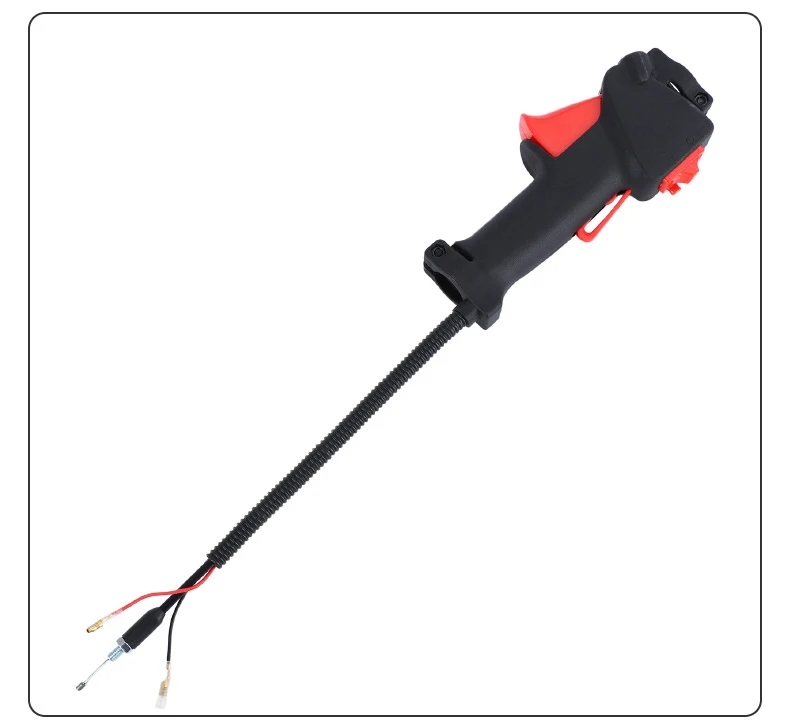 Brush Cutter Trimmer Control Tube Handle Switch With Throttle Trigger