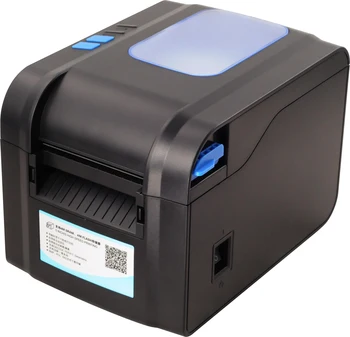 XP-370B Thermal Printing Barcode to Stickers Desktop Sticker Mini Label Printer Xprinter