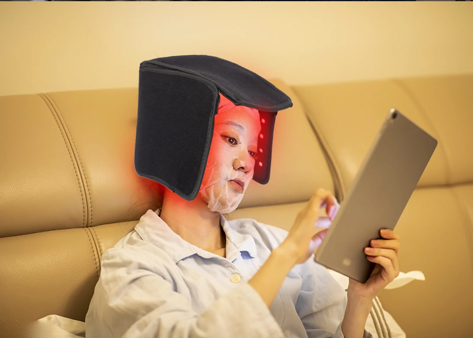 Cap Portable Red Light Therapy Hat,Lightweight Wrap Device With 5/10/15