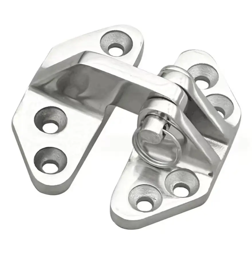 Boat Hatch Hinge Stainless Steel Butterfly Shaped Strap Furniture Door