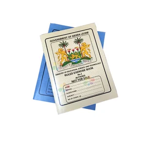 Custom Logo Exercise Books A5 Size 100 Sheets School Supplies Wholesale Price