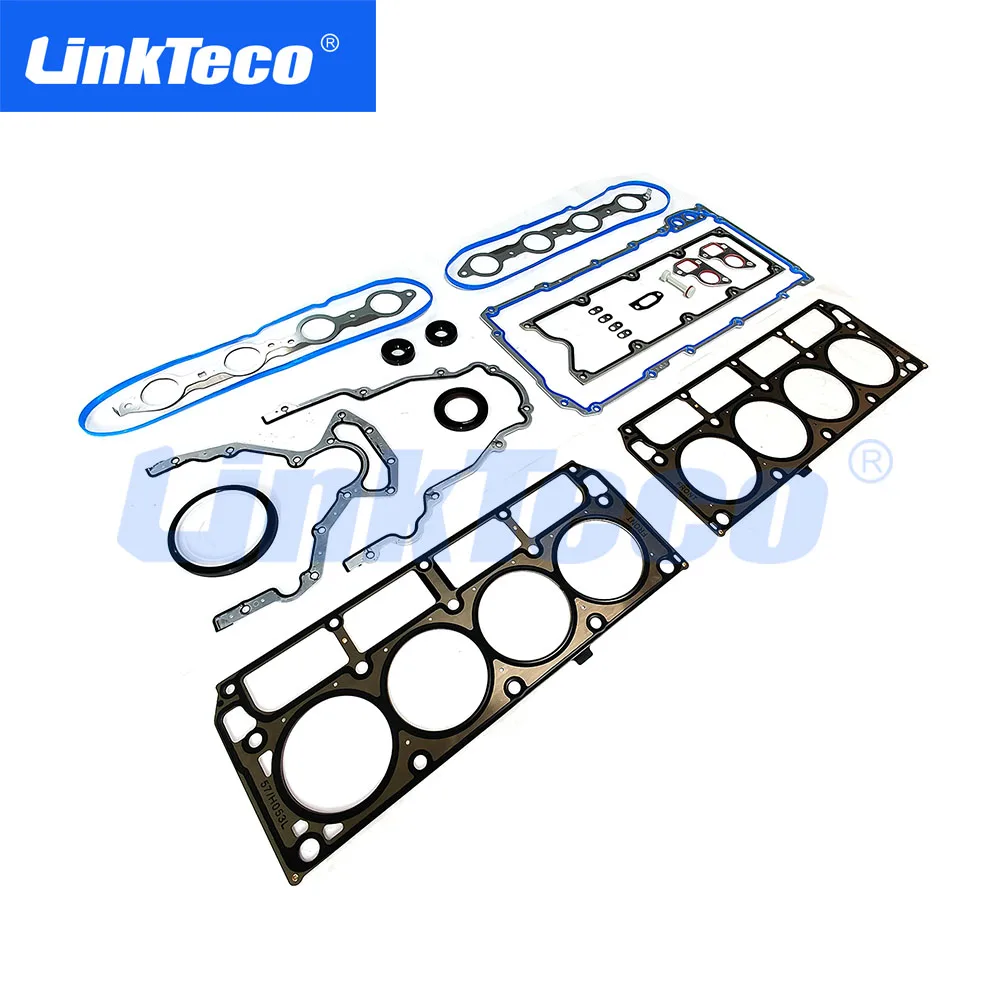 Engine Full Head Gasket Set /kit Crankshaft Seal Oil Pan For Chevrolet
