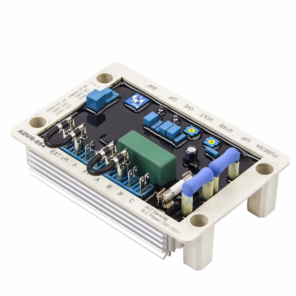KUTAI AVR ADVR-054 Regulador de voltaje autom&aacute;tico de 5 amperios autoexcitado con uso de alta eficiencia de enfriamiento con m&oacute;dulo paralelo EP200