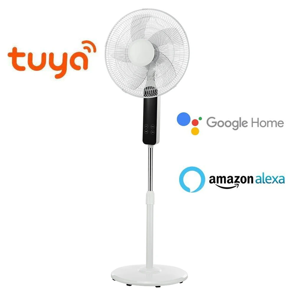 WIFI Tuya  Cheap Best Price Household Cooling Modern Chillmax Pedestal Smart Standing Fan kc