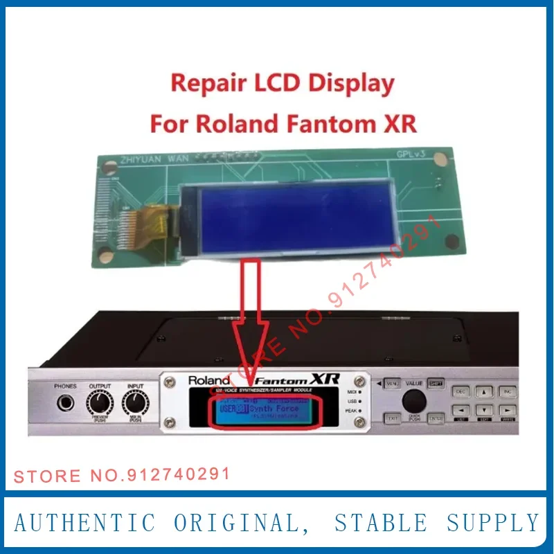 New Roland Fantom XR Screen OLED LCD Display Replacement
