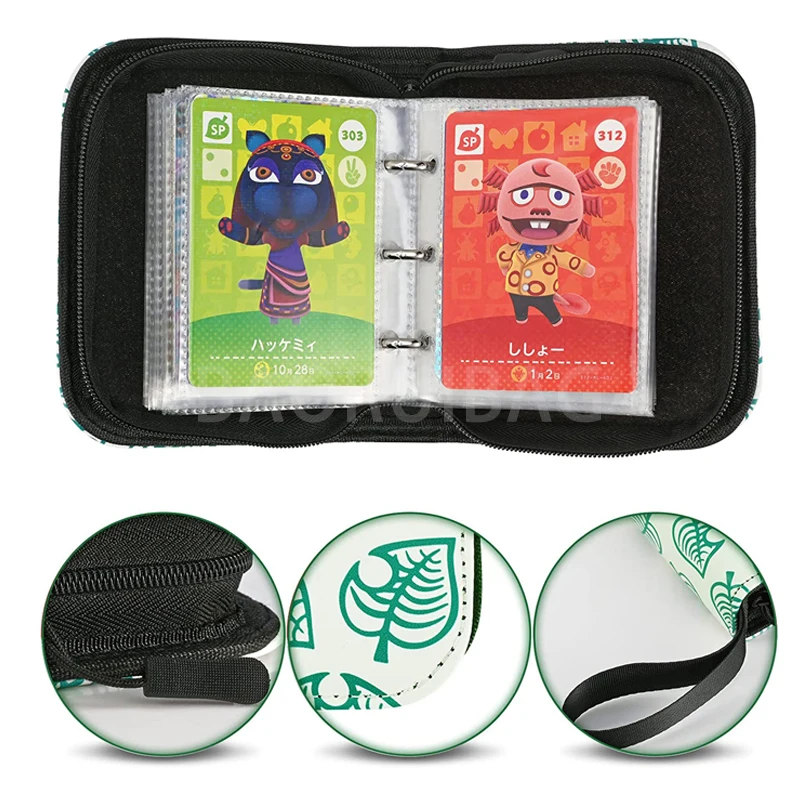 80 Pockets Binder Holder for Animal Crossing Amiibo Cards 80 Pockets Binder Holder for Animal Crossing Amiibo Cards