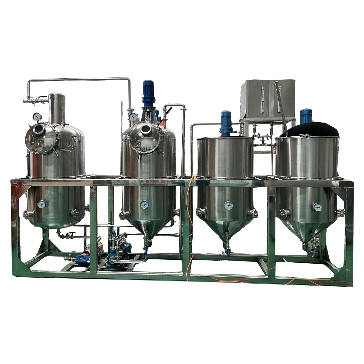 Refined Vegetable Oil Refining Machine Line