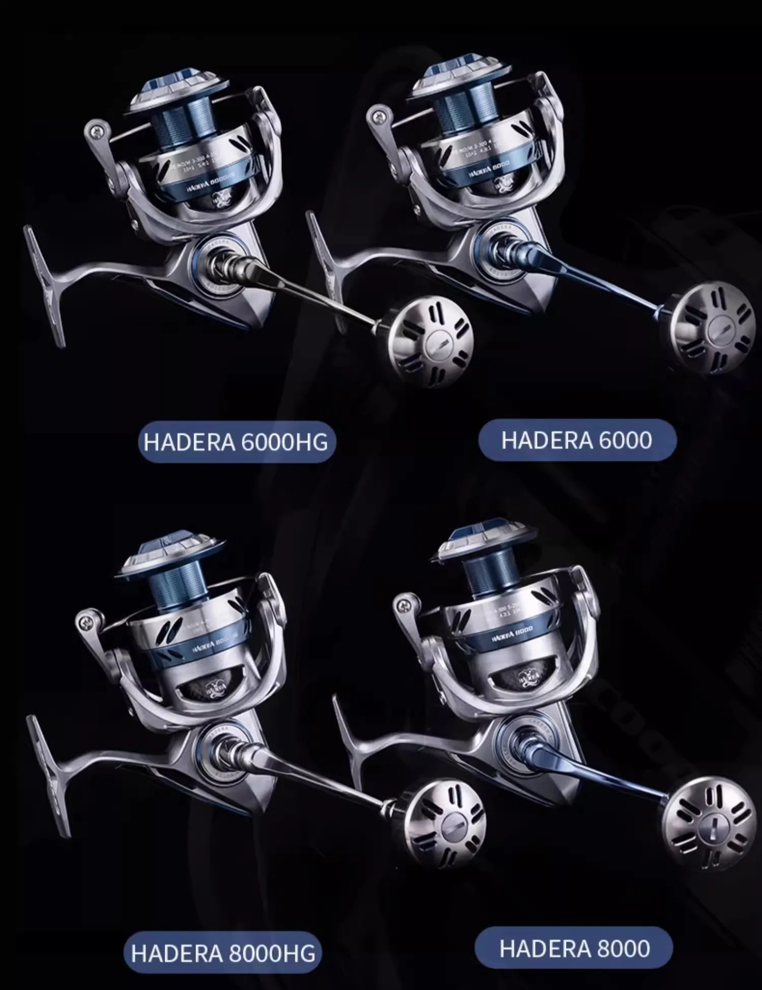 ECOODA-Salzwasser-Angelrolle, Spinnrolle, Rad, 4,3:1, Übersetzungsverhältnis, 15 kg Zugkraft, Hadera, 4000, 5000, 6000, 8000 Serie – Detail 4