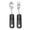 Black large handle bending fork two-piece set